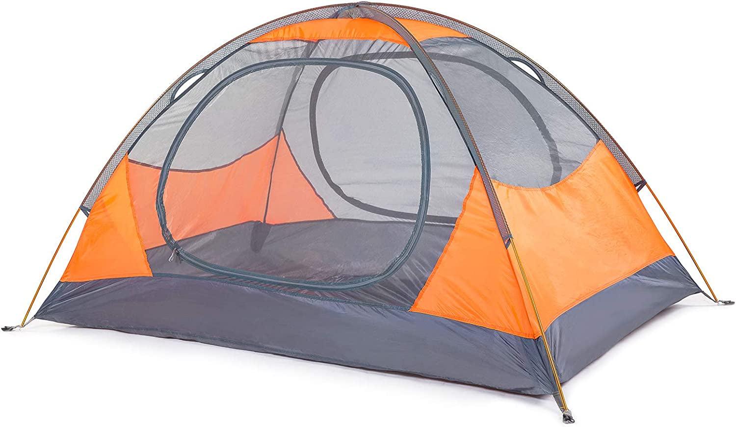 BISINNA Lightweight Waterproof Camping Tent for 2-4 People - Easy Setup Double Layer Outdoor Tent for Family Adventures, Hiking, and Travel