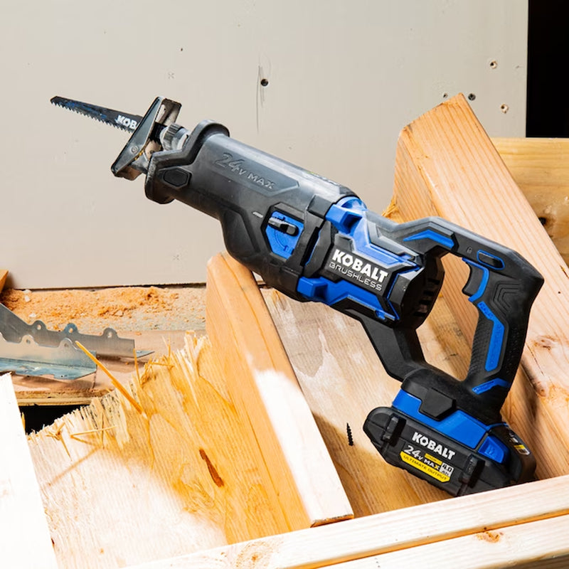 XTR 24-Volt Variable Speed Brushless Cordless Reciprocating Saw