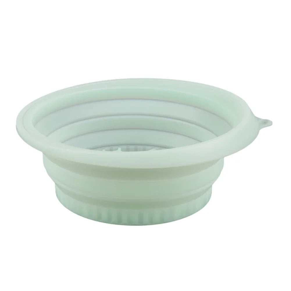 Silicone Facial Plunge Bowl with Built-In Icetray Collapsible Ice Water Face Cold Plunge Face Icebath at Home