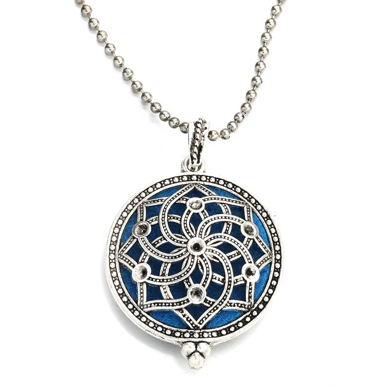Wholesale 30Mm High Quality Hot Magnetic Aromatherapy Diffuser Jewelry Star Locket Pendant Essential Oil Scent Necklace