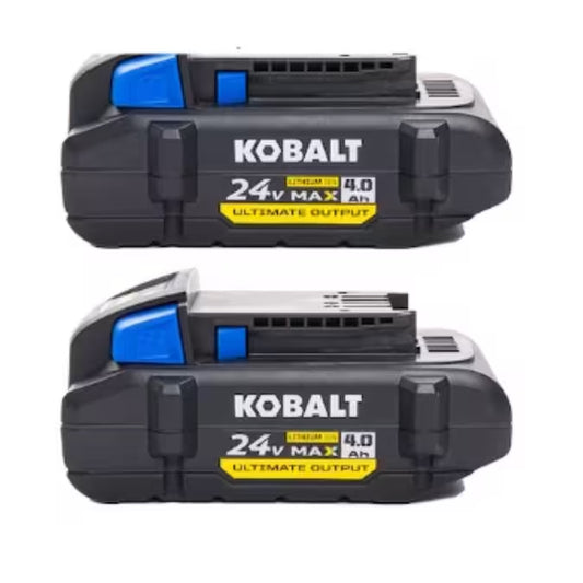 24 -Volt 2 -Pack Lithium-Ion ( 4.0 Ah 4.0 Ah Battery )