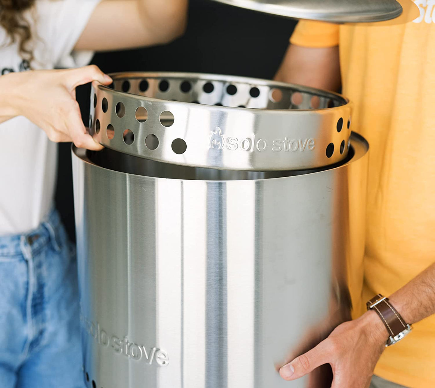 Elevate Your Outdoor Experience with the Solo Stove Ranger Stand - Premium 304 Stainless Steel, Portable & Heat-Resistant Accessory for Safe Fire Pit Use on Decks and Camping