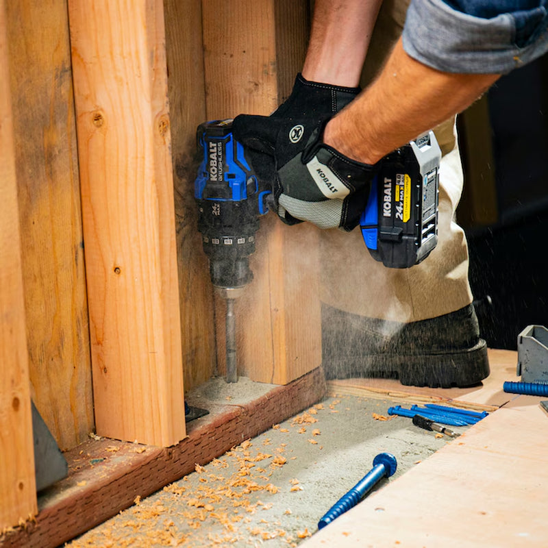 XTR 24-Volt 1/2-In Keyless Brushless Cordless Drill 1 -Batteries Included (Hard Case Included)