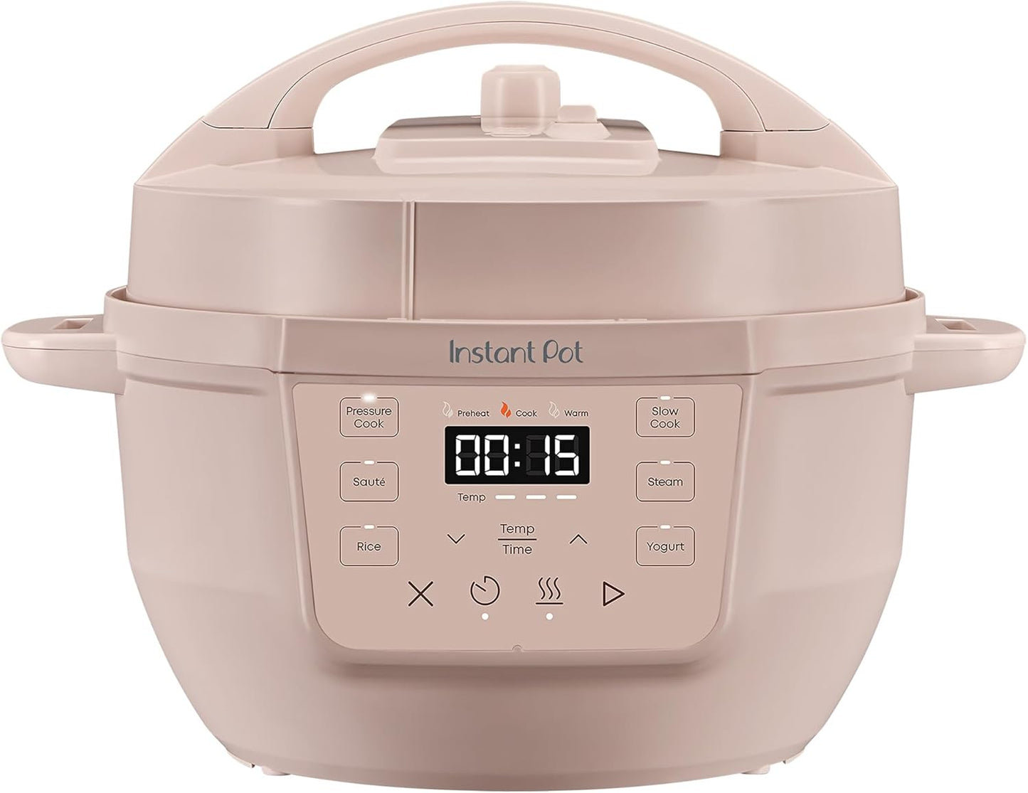 Instant Pot RIO Mini 4QT 7-in-1 Multi-Cooker - Pressure Cook, Slow Cook, Sauté, Steam, Rice Maker, Yogurt & Warmer in Elegant Rosewater Finish