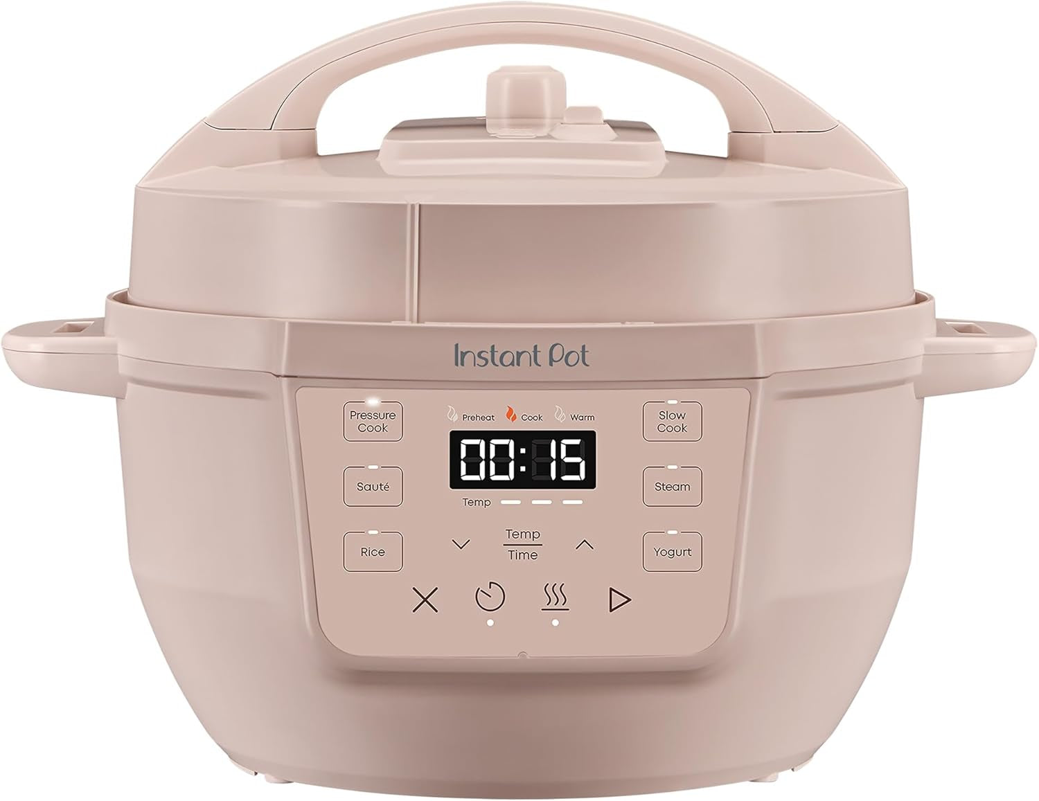 Instant Pot RIO Mini 4QT 7-in-1 Multi-Cooker - Pressure Cook, Slow Cook, Sauté, Steam, Rice Maker, Yogurt & Warmer in Elegant Rosewater Finish