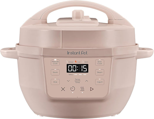 Instant Pot RIO Mini 4QT 7-in-1 Multi-Cooker - Pressure Cook, Slow Cook, Sauté, Steam, Rice Maker, Yogurt & Warmer in Elegant Rosewater Finish