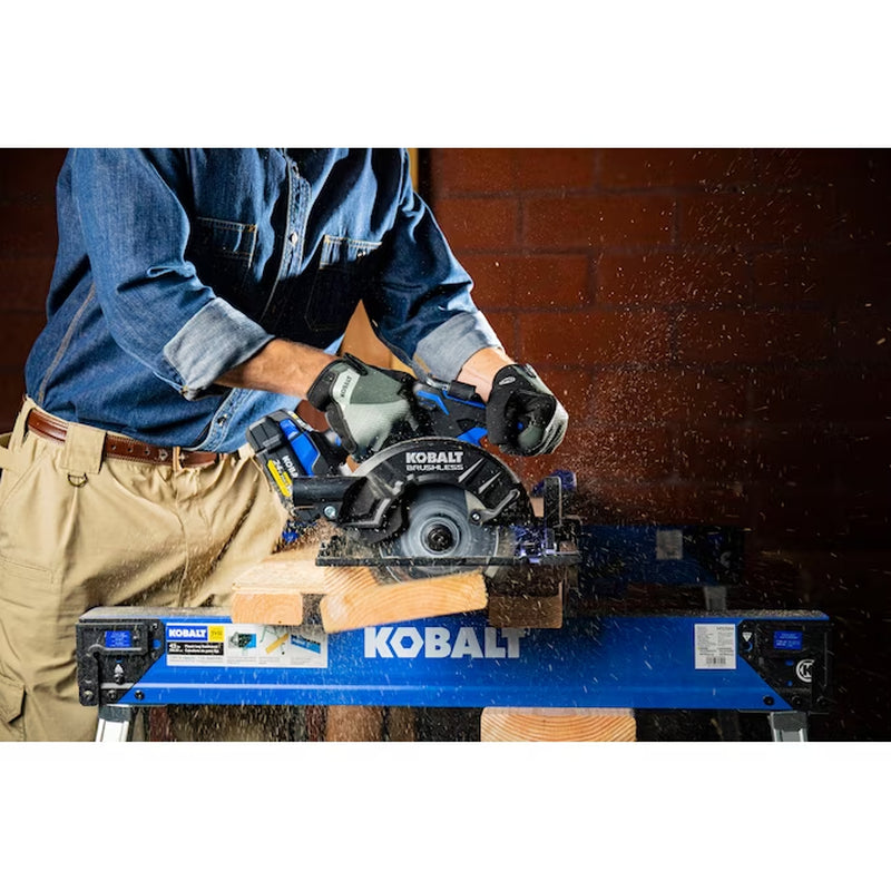 XTR 24-Volt 7-1/4-In Brushless Cordless Circular Saw