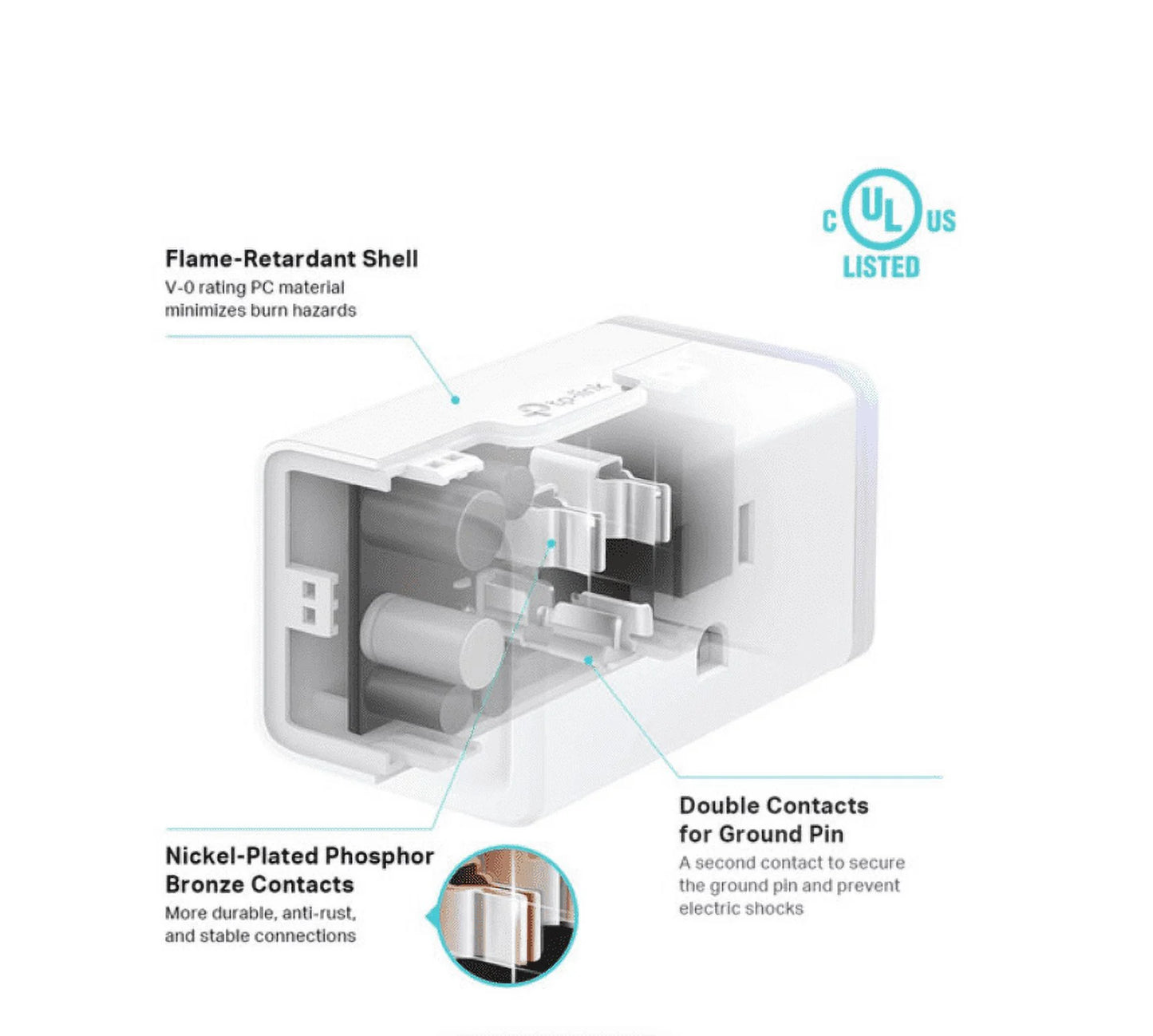 Tp-Link Accessory KP115  Wi-Fi Plug Slim¸ Energy Monitoring