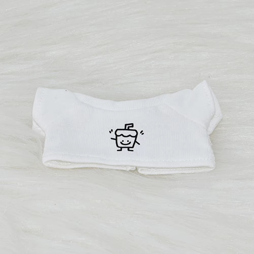 17Cm Labubu Doll Clothes Fashion Clothes Hoodies Doll Clothes Color Match Hoodies Dolls Accessories