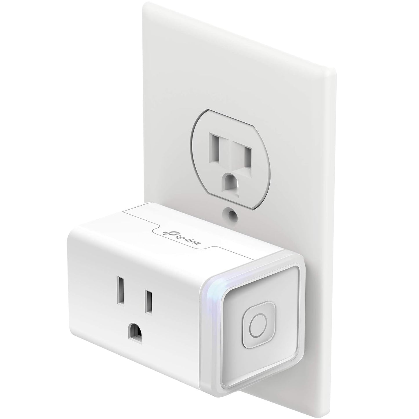 Kasa Smart Plug Mini - Energy Monitoring Wi-Fi Outlet, Works with Alexa & Google Home, Easy Setup, No Hub Needed (KP115) - White