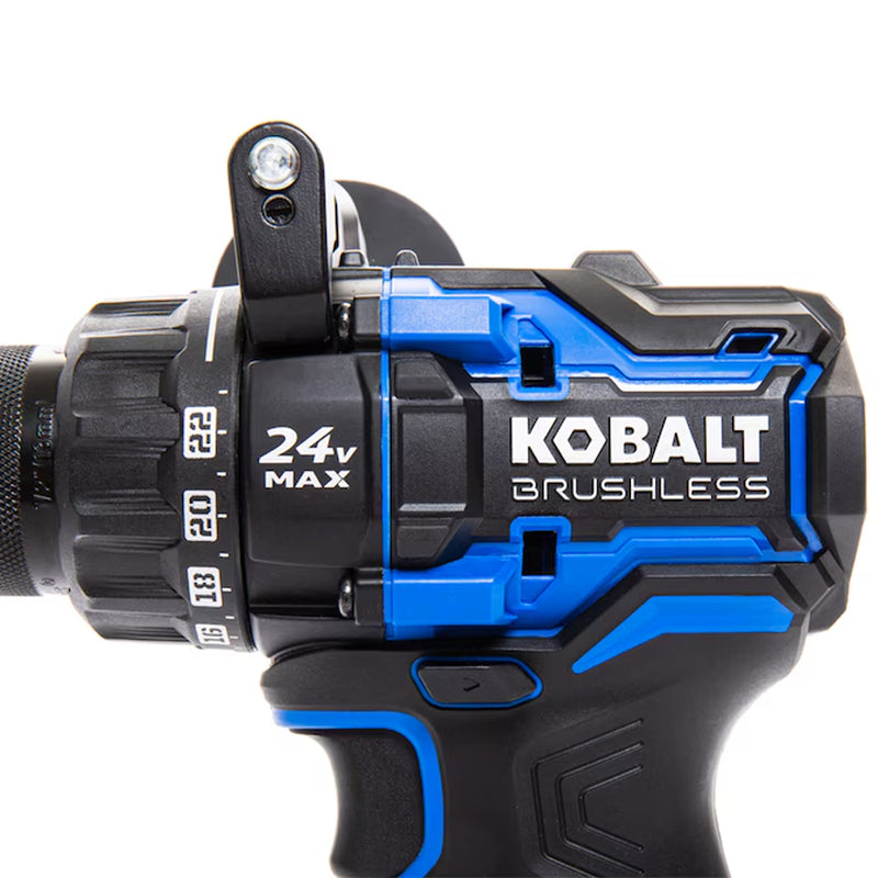 XTR 24-Volt 1/2-In Keyless Brushless Cordless Drill 1 -Batteries Included (Hard Case Included)