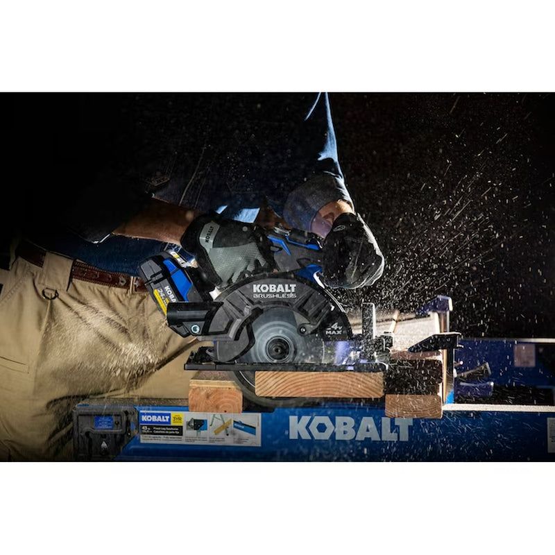 XTR 24-Volt 7-1/4-In Brushless Cordless Circular Saw