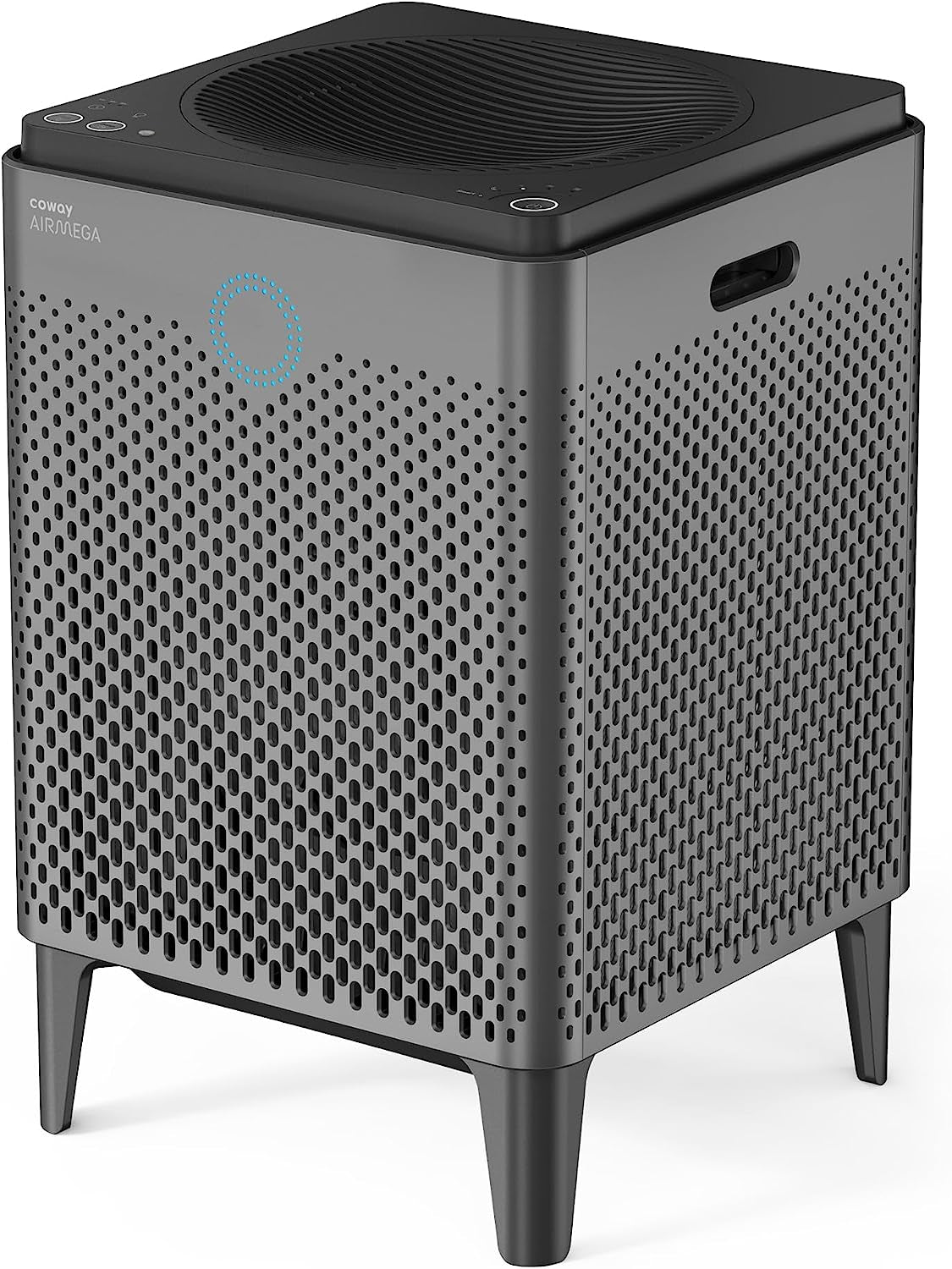 Coway AP-2015F Airmega 400 Smart Air Purifier - Powerful HEPA Filtration for Large Spaces (1,560 Sq. Ft.) - Advanced Smart Technology - Sleek White Design