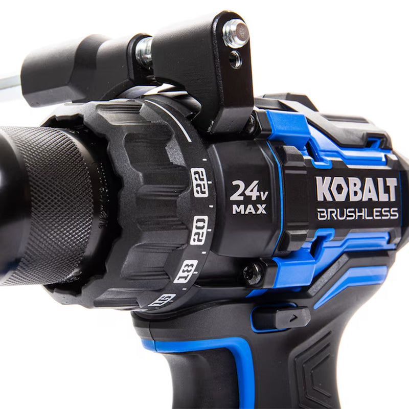 XTR 24-Volt 1/2-In Keyless Brushless Cordless Drill 1 -Batteries Included (Hard Case Included)