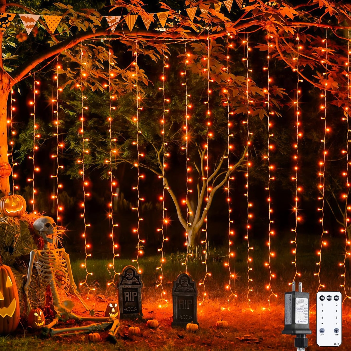 Enchanting JMEXSUSS 300 LED Pink Curtain Lights with Remote - 9.8x9.8FT Indoor String Lights for Bedroom, Party, and Holiday Decor - 8 Modes for Christmas and Valentine's Day Magic