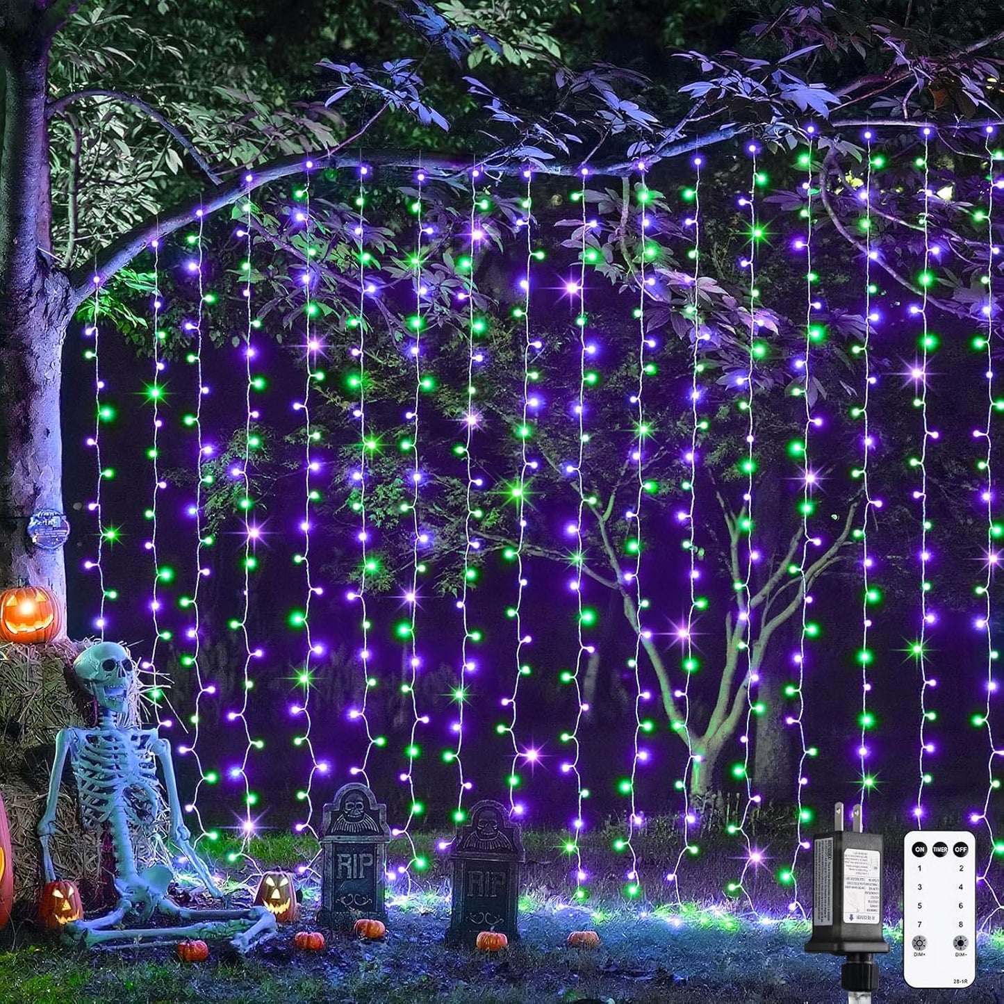 Enchanting JMEXSUSS 300 LED Pink Curtain Lights with Remote - 9.8x9.8FT Indoor String Lights for Bedroom, Party, and Holiday Decor - 8 Modes for Christmas and Valentine's Day Magic