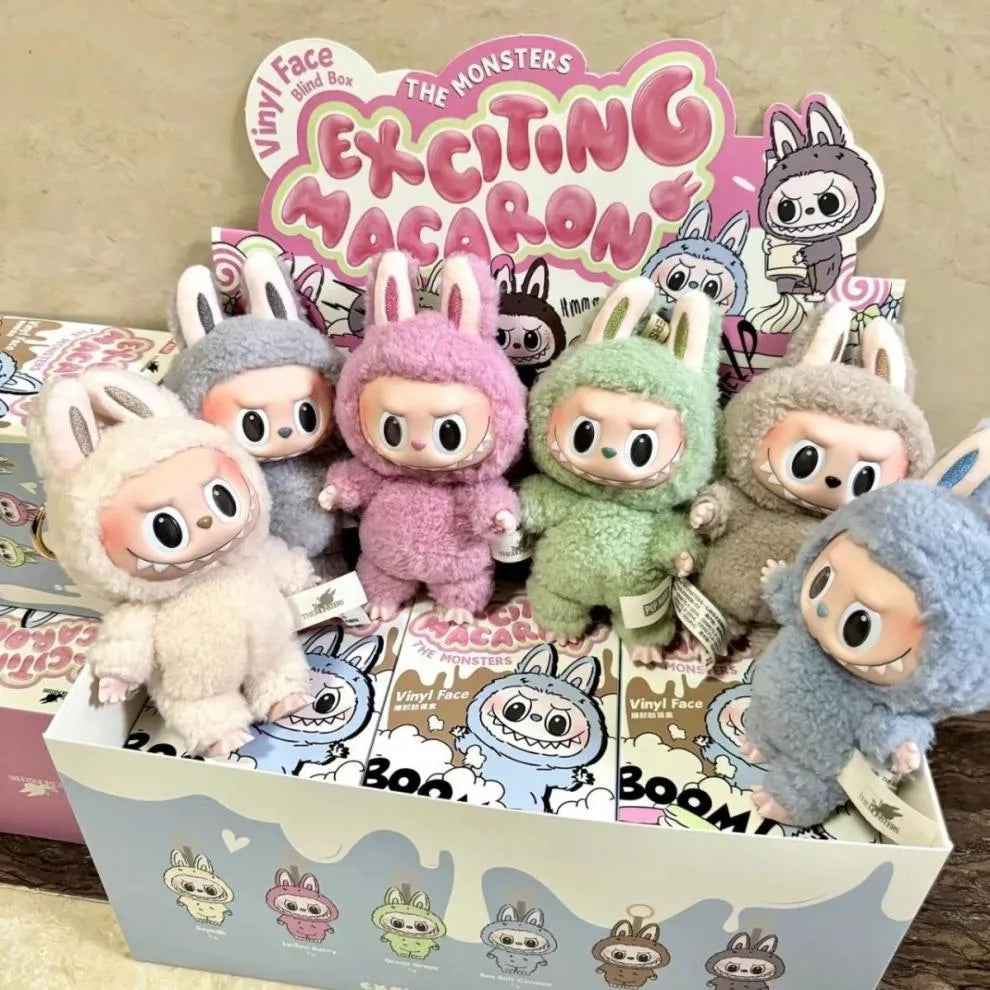 Labubu Monsters Exciting Action Figure Bd Box Cute Cartoon Anime Character Dolls for Children'S Birthday Gift Dh910320090