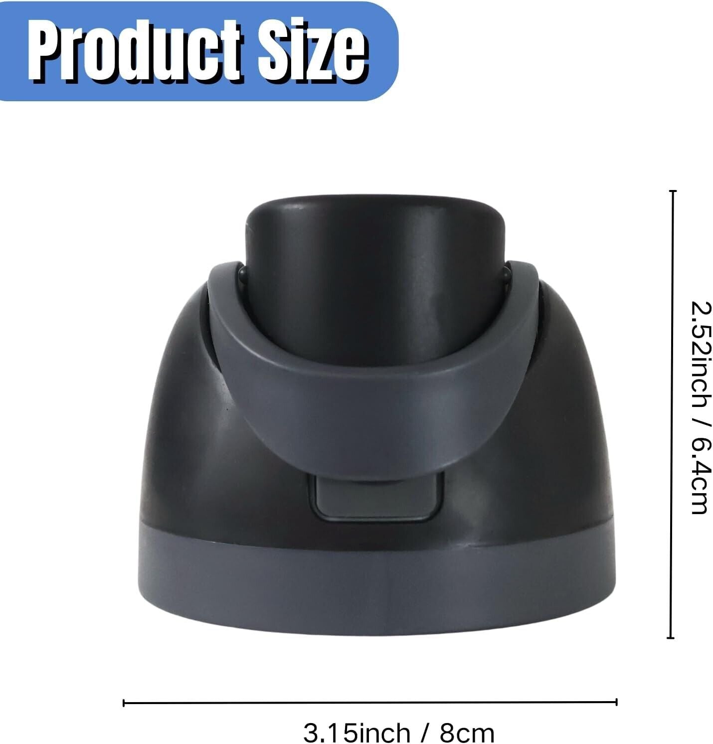 Replacement Lid Compatible with Owala Freesip One Button Water Bottle Top Cap