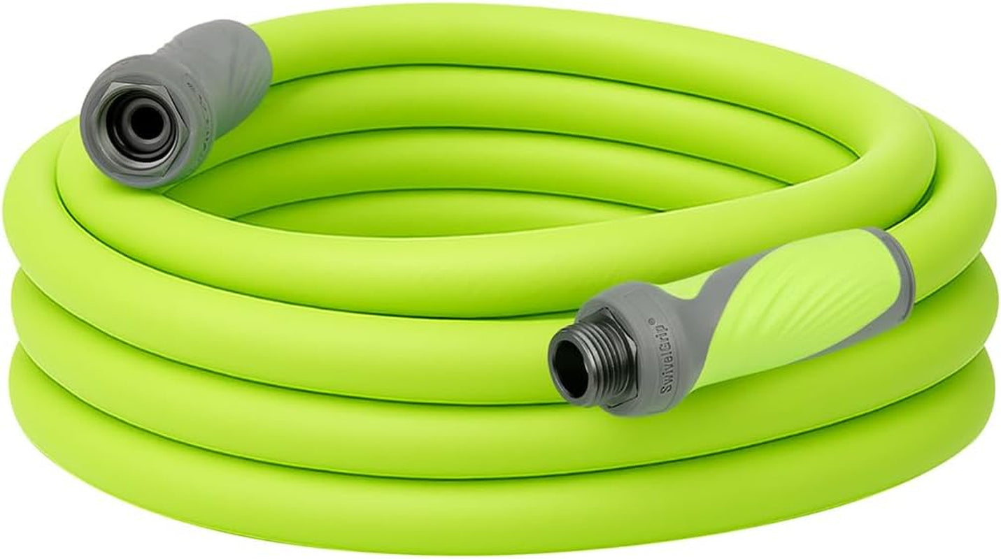 Flexzilla 75 Ft. Lightweight All-Weather Garden Hose with Swivelgrip - Durable, Flexible, Leak-Free Connections