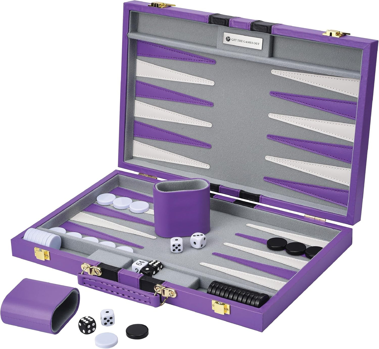 Ultimate Red Backgammon Set - Classic 2-Player Game with Strategy Guide for Family Fun & Parties!