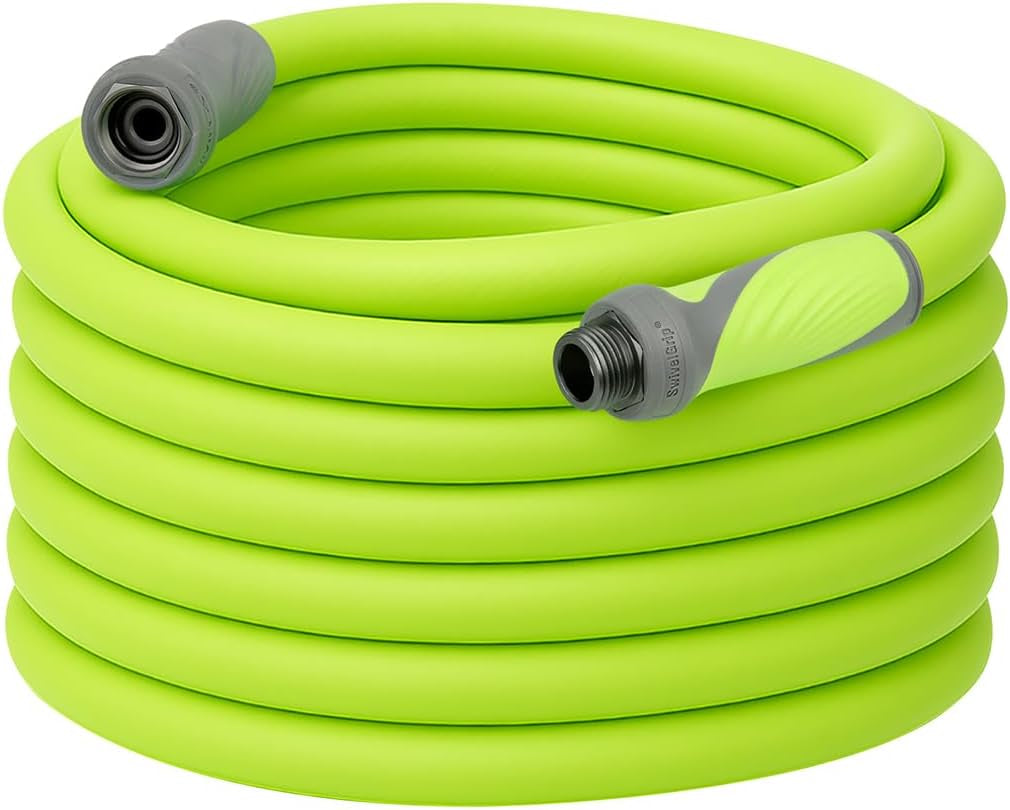 Flexzilla 75 Ft. Lightweight All-Weather Garden Hose with Swivelgrip - Durable, Flexible, Leak-Free Connections