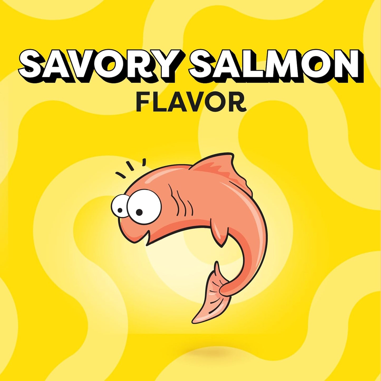 Temptations Jumbo Stuff Cat Treats - Savory Salmon Flavor, 5.3 Oz Pouch (Pack of 10) - Irresistibly Crunchy & Soft!