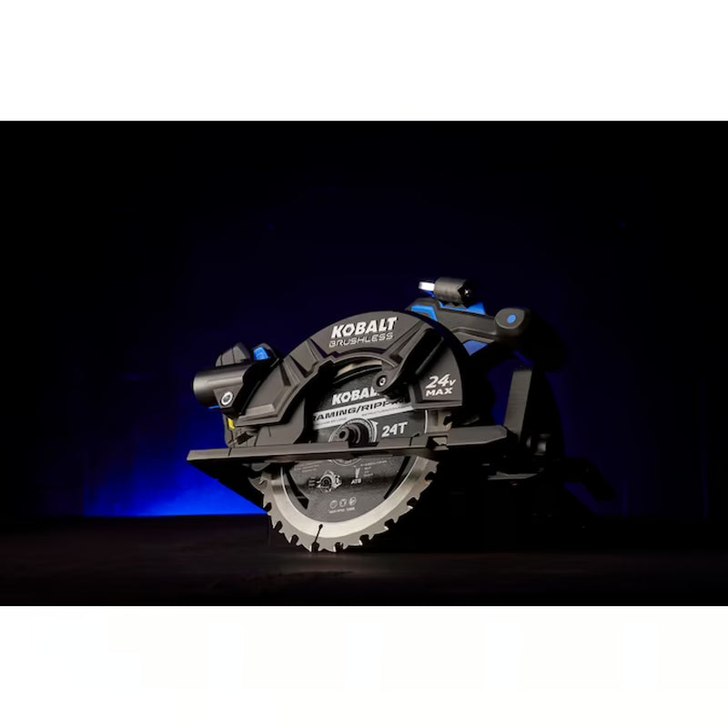 XTR 24-Volt 7-1/4-In Brushless Cordless Circular Saw